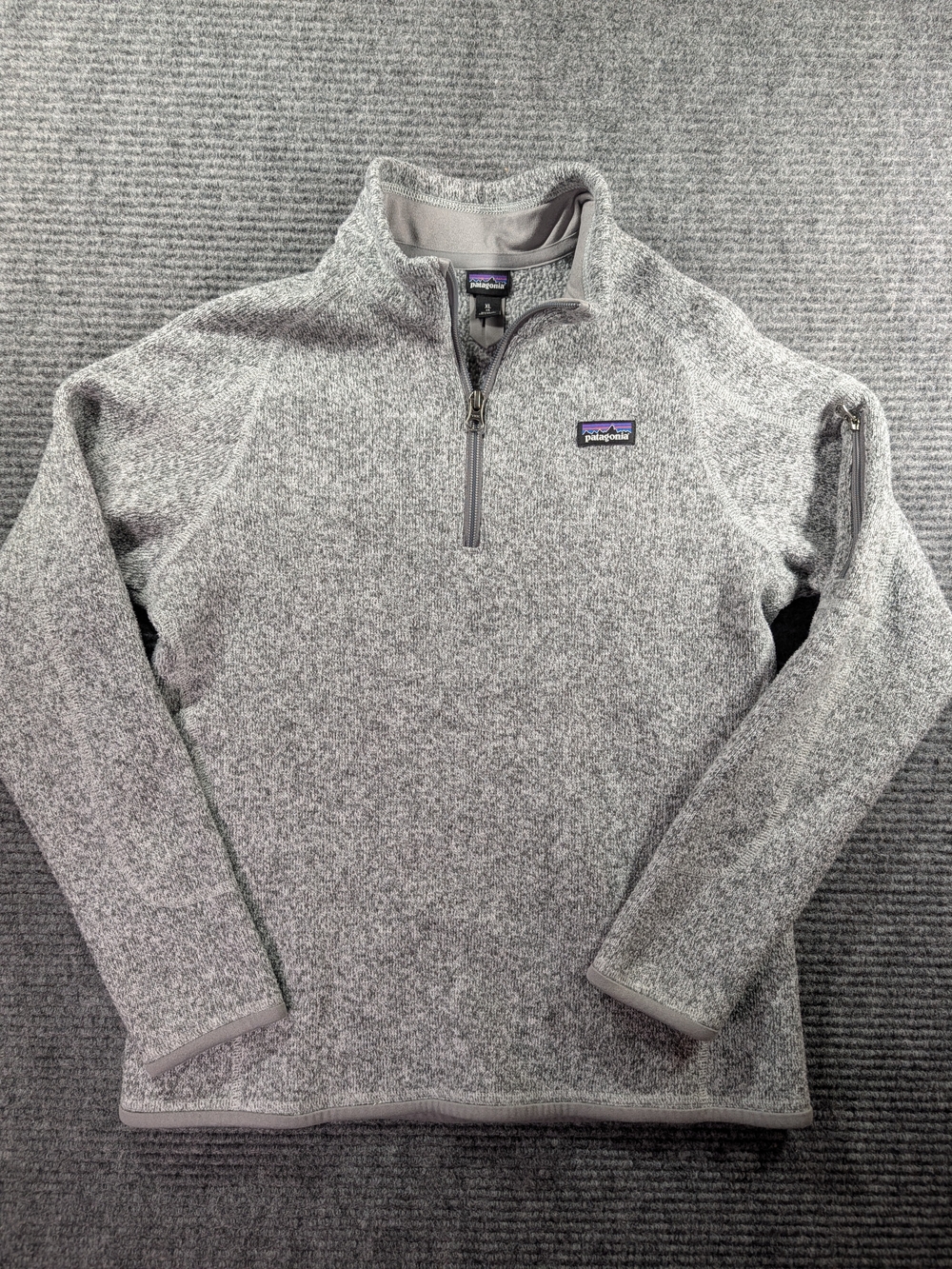 Patagonia Youth Better Sweater Grey Jacket Full Zip Youth Size XL